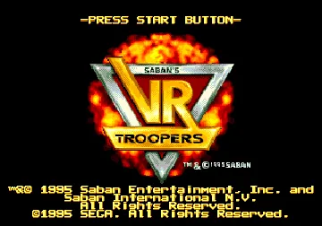 VR Troopers (USA, Europe) screen shot title